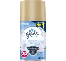 Баллон сменный для автоосвежителя Свеж-ть  бел  Glade 269 мл