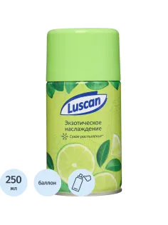 Баллон сменный для автоосвежителя Luscan 250мл Экзотич наслажд сухое распыл