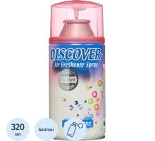 Баллон сменный для автоосвежителя DISCOVER Cashmere(Кашемир) 320 мл. спрей