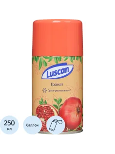 Баллон сменный для автоосвежителя Luscan 250мл Гранат сухое распыл
