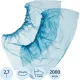 Бахилы 2,7 г, 1рез, синий, 10 мкм, Комус, 1000пар/уп