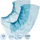 Бахилы 1,9 г, 1рез, синий, 7 мкм, Комус, 1250пар/уп
