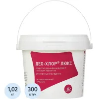 Хлорные таблетки Део-Хлор Люкс 300 шт в упак.