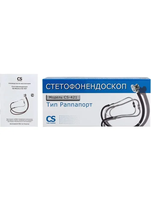 Стетофонендоскоп CS Medica CS-421 черный