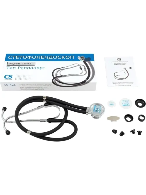 Стетофонендоскоп CS Medica CS-421 черный