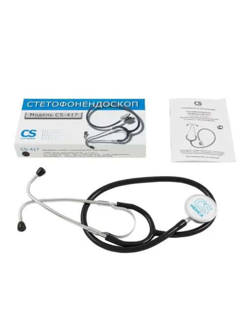 Стетофонендоскоп CS Medica CS-417 (черный)