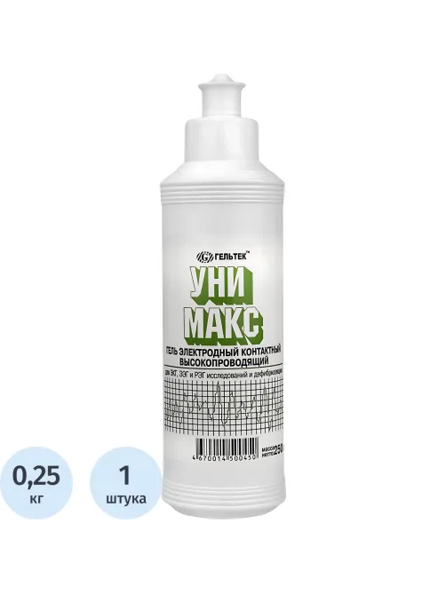 Гель для ЭКГ УНИМАКС 250г/бут.