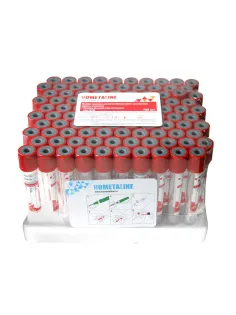 Вакуумные пробирки без наполнителя 6 мл. (13х100 мм) KOMETALINE 100шт/уп