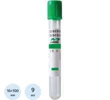 Вакуумные пробирки с Na гепарином и гелем, 9мл Improvacuter 50шт/уп