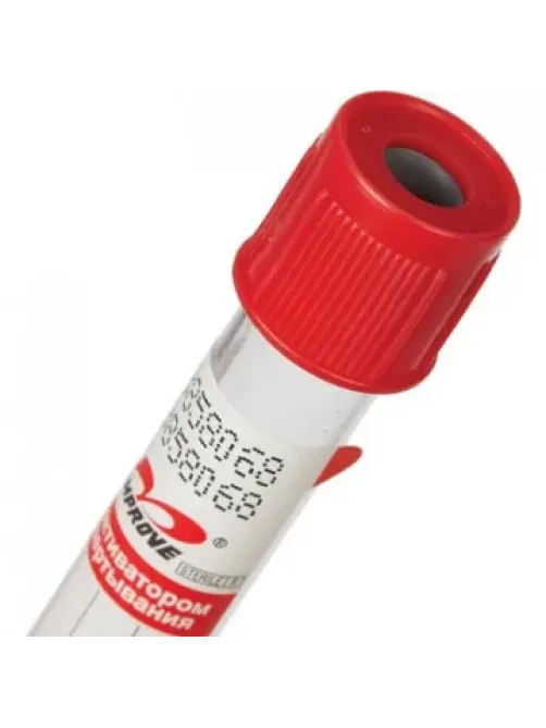 Вакуумные пробирки с акт-ром свертывания, 4мл Improvacuter 100шт/уп