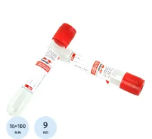 Вакуумные пробирки с акт-ром свертывания, 9мл Improvacuter 50шт/уп