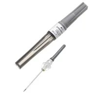 Игла двусторонняя 22G (0,7х25мм) черная 450043 VACUETTE VISIO PLUS 100шт/уп