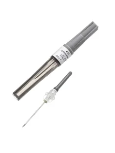 Игла двусторонняя 22G (0,7х25мм) черная 450043 VACUETTE VISIO PLUS 100шт/уп
