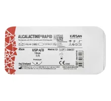 Шовный материал ALCALACTINE RAPID 4/0 19 3/8  CUTTING EDGE реж. 45 уп/24 шт