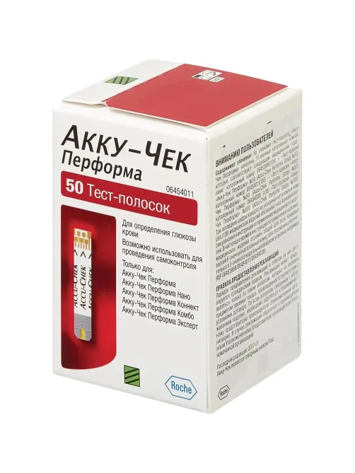 Тест-полоски Акку-Чек Перформа №50