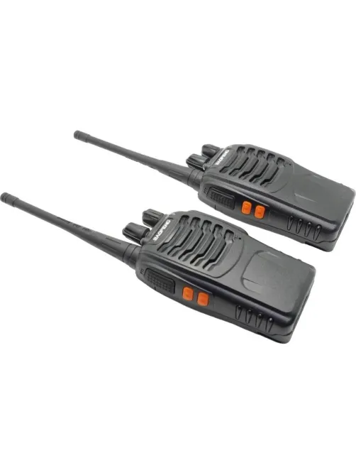 Рация BAOFENG BF-888S (5 Вт) 1500 mAh, комплект из 2-х шт