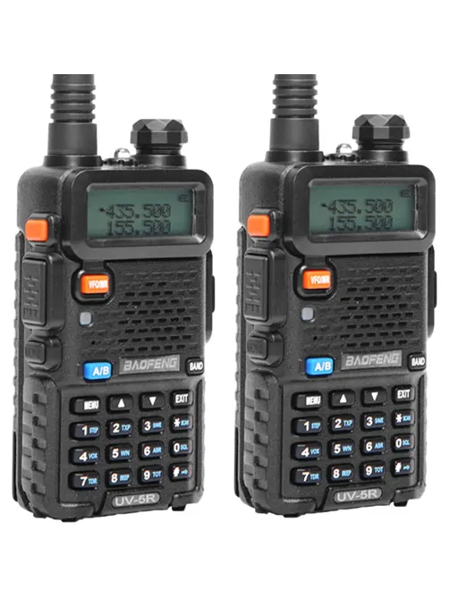 Рация Baofeng UV-5R L/M (1800 mah) 5 Вт (компл. из двух раций)