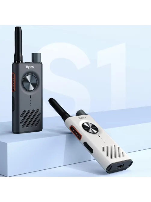 Рация Hytera S1, портативная, цвет: белый (HYT-S31 pearl white)