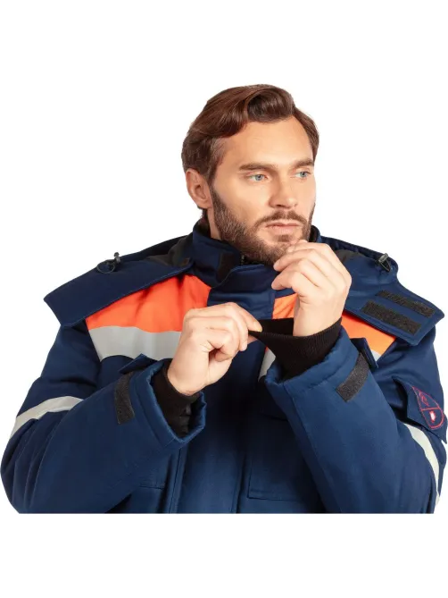 Костюм зимний 'Энергия' КПК тип Г ЗЭТВ 91,4 кал/см2 (52-54) 182-188