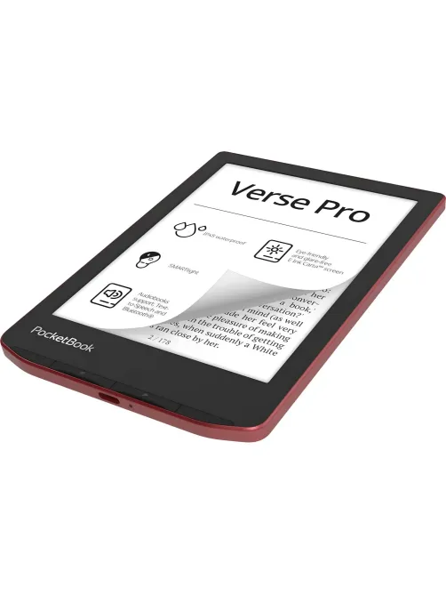 Книга электронная PocketBook 634 Verse Pro Passion Red (PB634-3-WW)