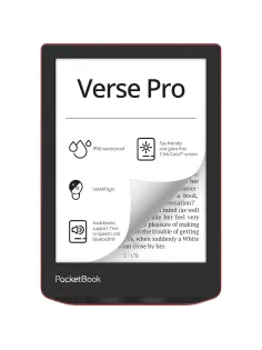 Книга электронная PocketBook 634 Verse Pro Passion Red (PB634-3-WW)
