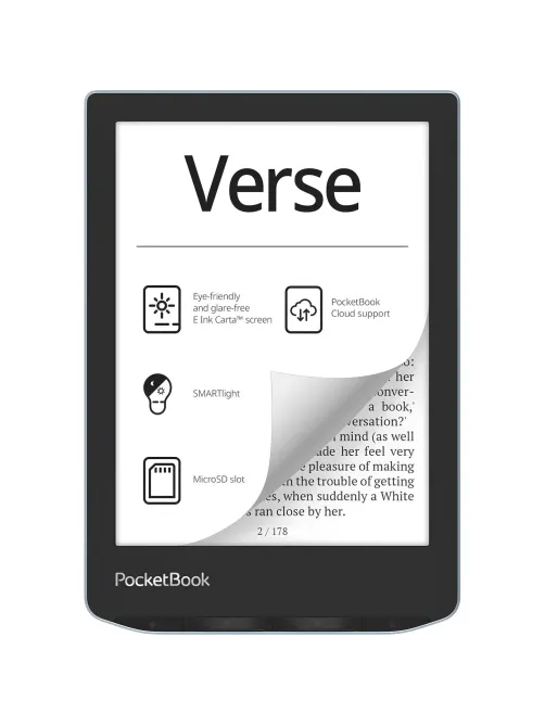 Книга электронная PocketBook 629 Verse Bright Blue (PB629-2-WW)