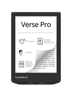 Книга электронная PocketBook 634 Verse Pro Azure (PB634-A-WW)