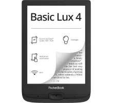 Книга электронная PocketBook 618 Basic Lux 4 Ink (черный) (PB618-P-WW)