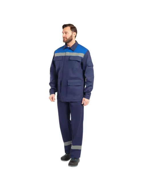 Костюм лет муж (куртка, бр) л05 син/вас 120-124/170-176 (Арсенал-СП)