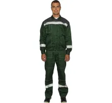 Костюм лет муж (куртка,пк) л20 зелен/сер 96-100/158-164 (Арсенал-СП)