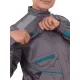 Костюм лет жен ГАЛАКТИКА КПК (Кос501) сер/бирюз  (96-100, 158-164)