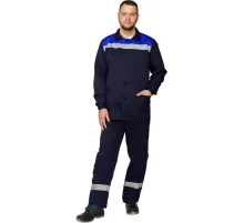 Костюм лет муж (куртка, пк) л16 с СОП син/вас 128-132/170-176