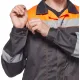 Костюм рабочий летний муж л35-КПК сер/оранж (р.64-66) 170-176