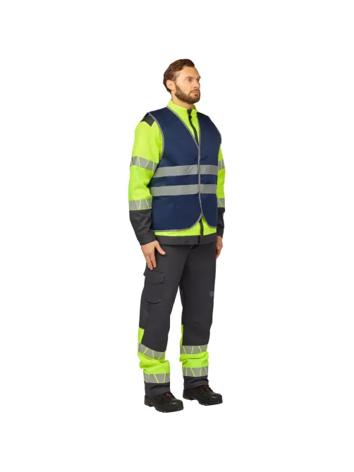 Жилет синий с СОП (р.3XL/60-62)