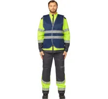 Жилет синий с СОП (р.3XL/60-62)