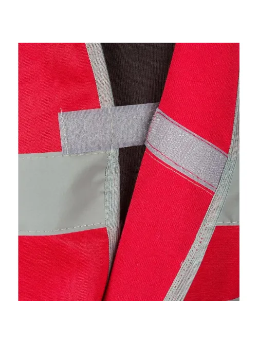 Жилет красный с СОП (р.3XL/60-62)