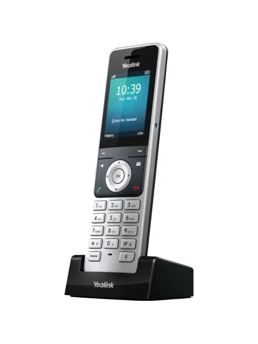 Дополнительная трубка Yealink Dect  W56H серебристый для W52P/W60P/W41P