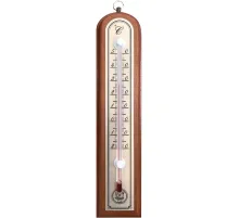 Термометр комнатный 3,9х18,8см., светлое дерево (466106)