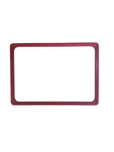 Рамка пластиковая А4, красный, 10шт/уп 102004-06