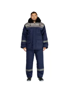 Костюм зим муж (куртка,бр) з35 син/сер 96-100/194-200 (Арсенал-СП)
