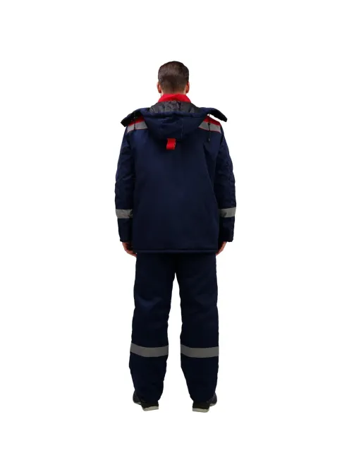 Костюм рабочий зимний муж з31-КПК син/красн (р.52-54) 170-176 (Арсенал-СП)