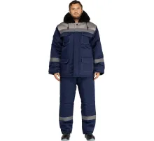 Костюм зим муж (куртка,пк) з35 син/сер 112-116/170-176 (Арсенал-СП)