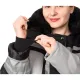 Костюм рабочий зимний жен з03-КПК сер/черн  60-62/158-164