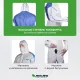 Комбинезон одноразовый защит с кап MicroMAX NS CoolSuit бел р-р L (EMNC428)
