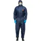 Комбинезон многоразовый защитный с капюшоном Jeta Safety JPC75b синий р. XL