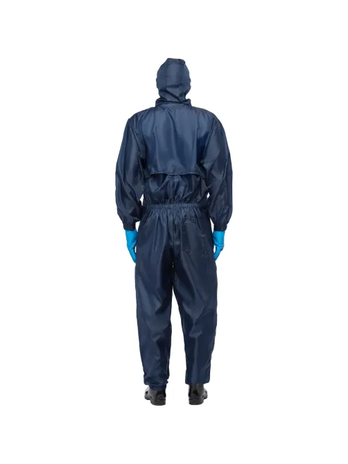 Комбинезон многоразовый защитный с капюшоном Jeta Safety JPC75b синий р. XL