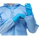 Комбинезон одноразовый защитный с капюшон SafeGard76 синий р-р XXL (ESB428)