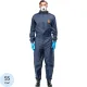 Комбинезон многоразовый защитный с капюшоном Jeta Safety JPC75b синий р. XL