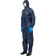 Комбинезон многоразовый защитный с капюшоном Jeta Safety JPC75b синий р. L