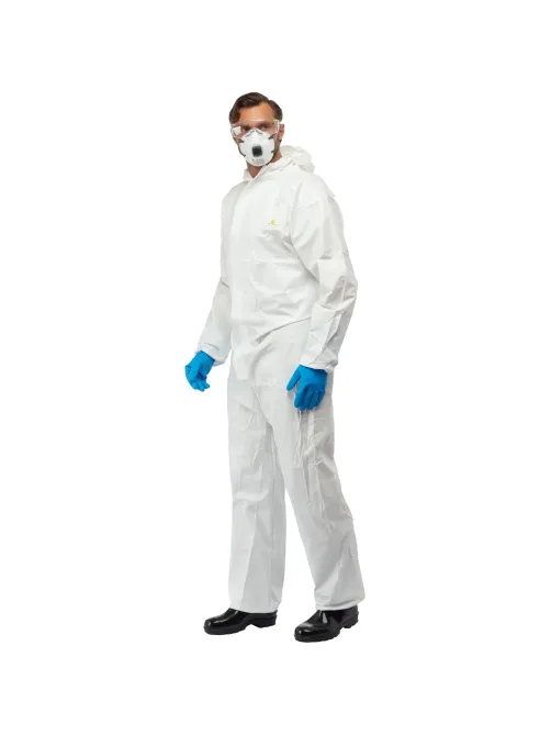 Комбинезон одноразовый с кап DELTA PLUS DT115 бел р-р XXXL (DT1153X)